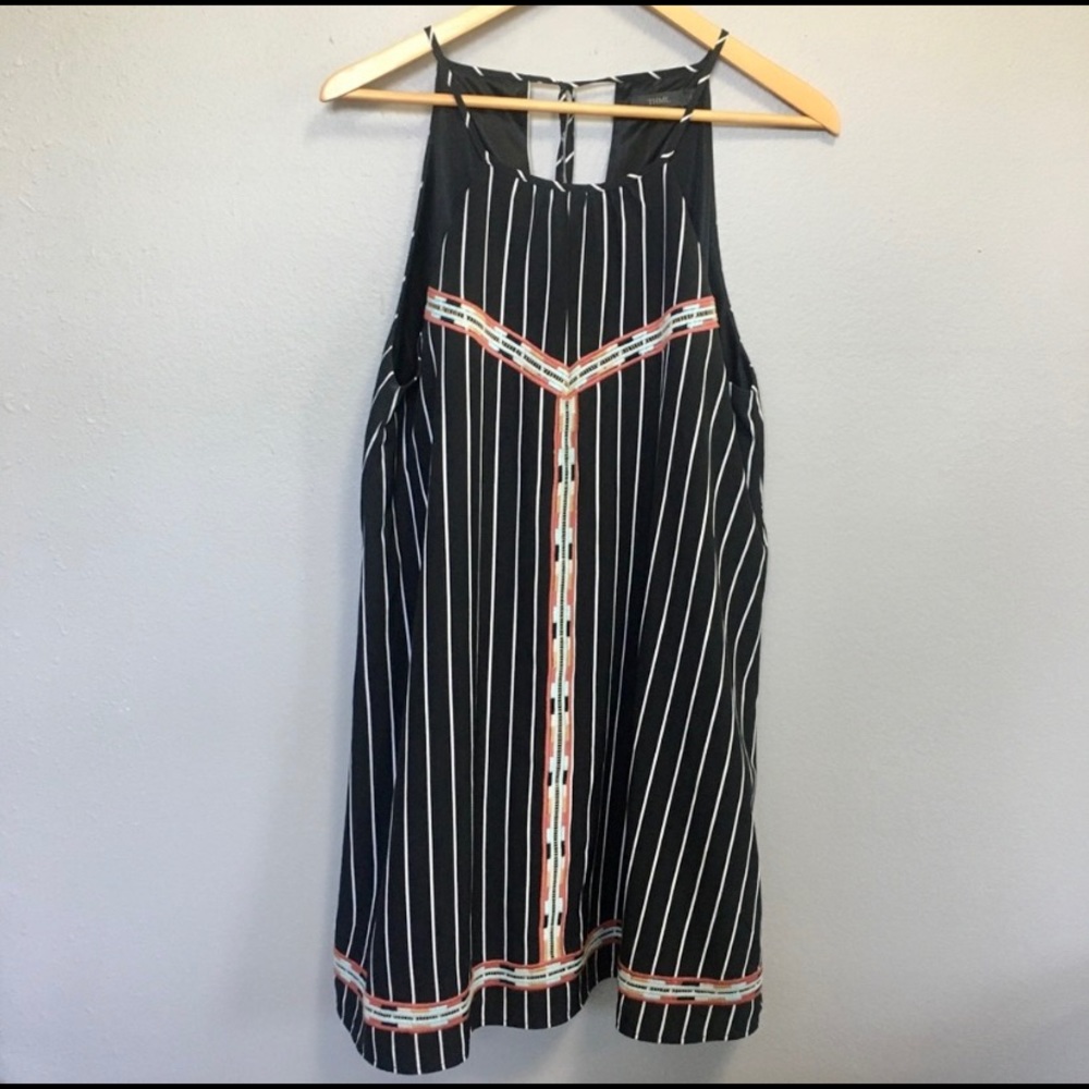 Anthropology THML embroidered dress